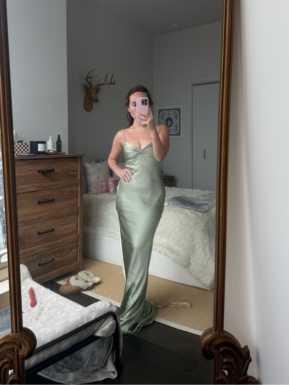 Meshki Satin Dress
